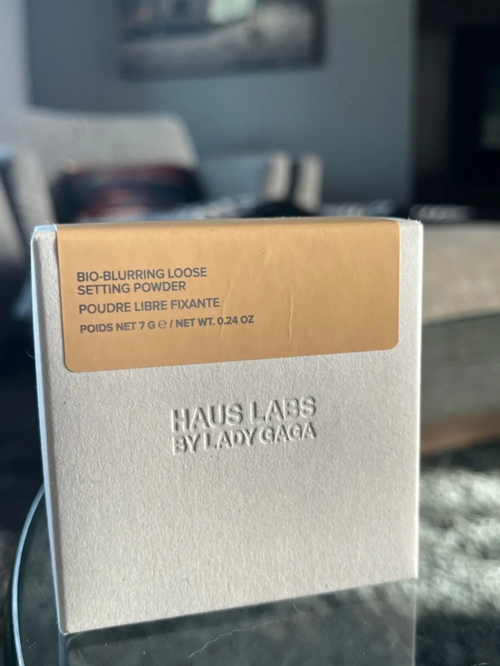 Haus Labs Bio-Blurring Loose Setting Powder — Golden
